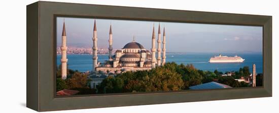 Blue Mosque Istanbul Turkey-null-Framed Premier Image Canvas