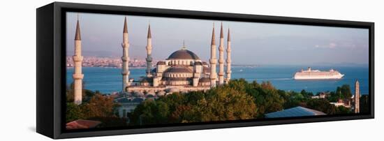 Blue Mosque Istanbul Turkey-null-Framed Premier Image Canvas