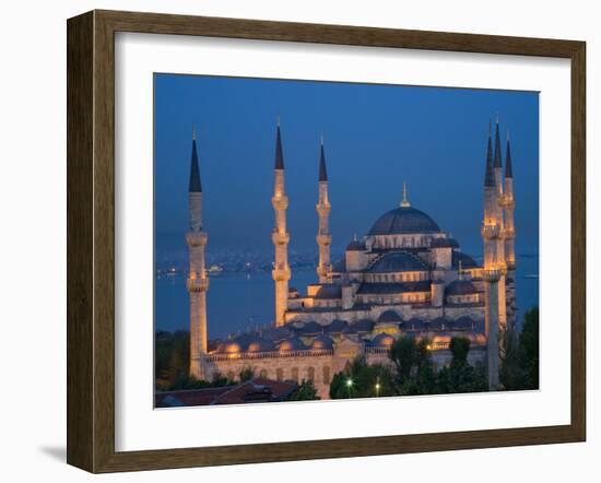 Blue Mosque, Istanbul, Turkey-Darrell Gulin-Framed Photographic Print