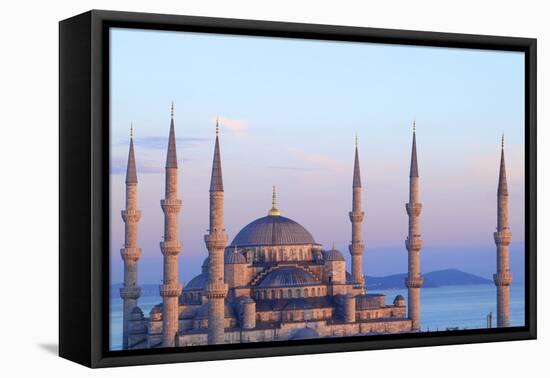 Blue Mosque (Sultan Ahmet Camii), Istanbul, Turkey-Neil Farrin-Framed Premier Image Canvas