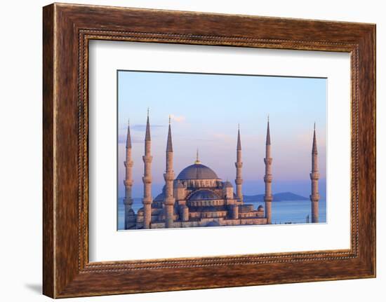 Blue Mosque (Sultan Ahmet Camii), Istanbul, Turkey-Neil Farrin-Framed Photographic Print