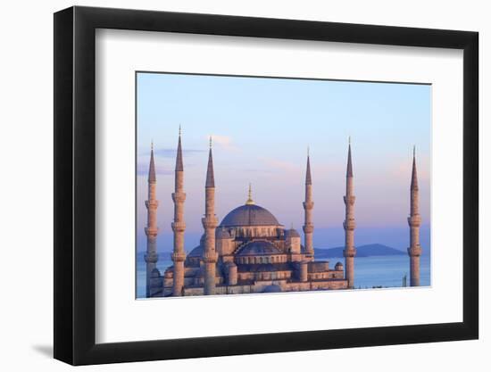 Blue Mosque (Sultan Ahmet Camii), Istanbul, Turkey-Neil Farrin-Framed Photographic Print