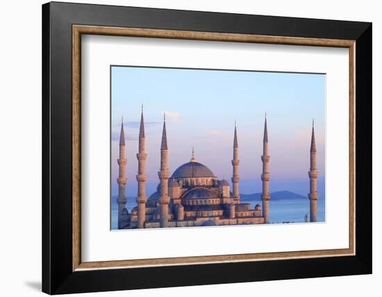 Blue Mosque (Sultan Ahmet Camii), Istanbul, Turkey-Neil Farrin-Framed Photographic Print