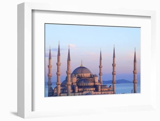 Blue Mosque (Sultan Ahmet Camii), Istanbul, Turkey-Neil Farrin-Framed Photographic Print