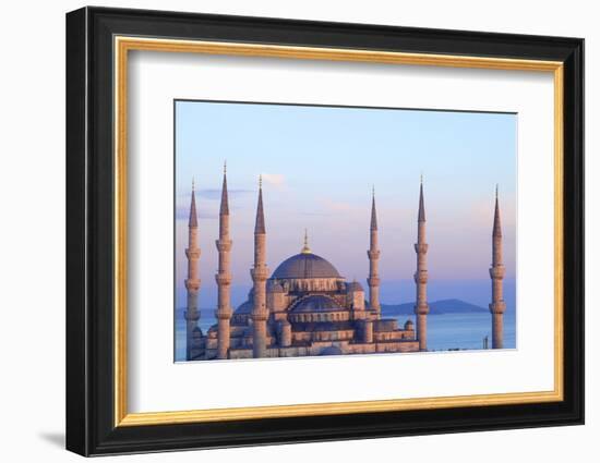 Blue Mosque (Sultan Ahmet Camii), Istanbul, Turkey-Neil Farrin-Framed Photographic Print