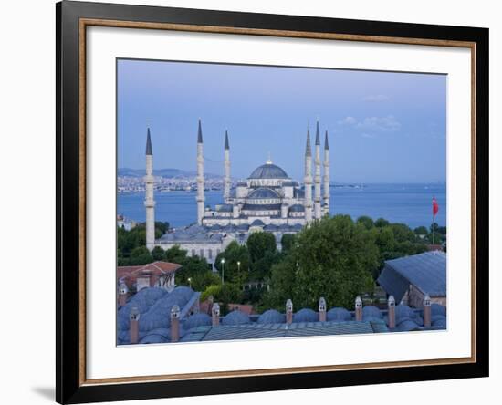 Blue Mosque, Sultanahmet, Istanbul, Turkey-Gavin Hellier-Framed Photographic Print