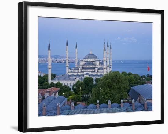 Blue Mosque, Sultanahmet, Istanbul, Turkey-Gavin Hellier-Framed Photographic Print