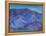 Blue Mountain, Andalusia, 2001 (Oil on Canvas)-Antonia Myatt-Framed Premier Image Canvas