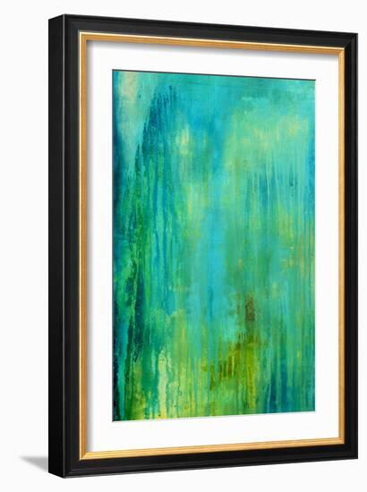 Blue Mountain Rain I-Erin Ashley-Framed Art Print