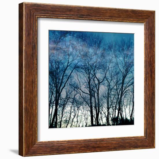 Blue Mountain-Sheldon Lewis-Framed Art Print