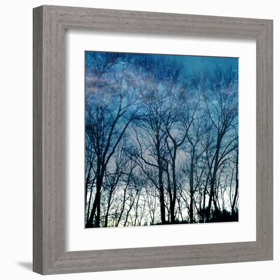 Blue Mountain-Sheldon Lewis-Framed Art Print