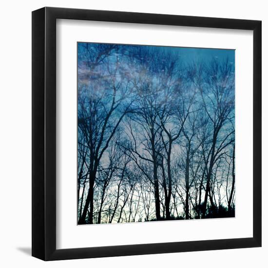 Blue Mountain-Sheldon Lewis-Framed Art Print