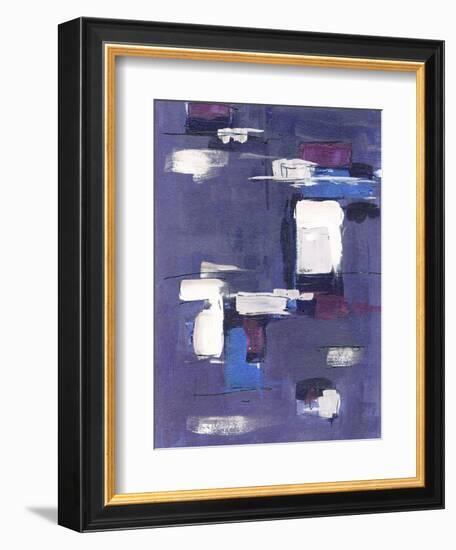 Blue Mountains Abstract I-Melissa Wang-Framed Art Print