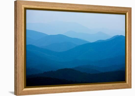 Blue Mountains, Blue Ridge Parkway, Virginia-Paul Souders-Framed Premier Image Canvas