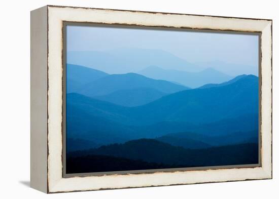 Blue Mountains, Blue Ridge Parkway, Virginia-Paul Souders-Framed Premier Image Canvas