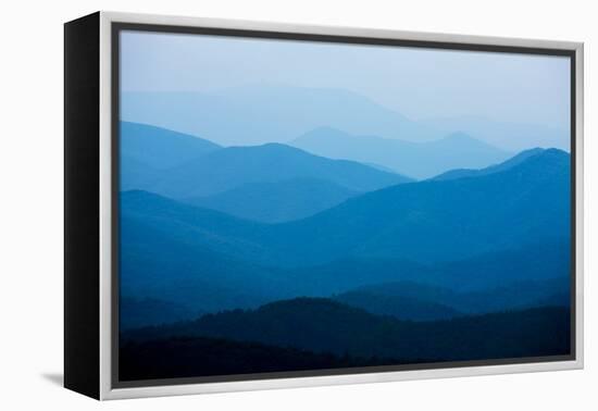 Blue Mountains, Blue Ridge Parkway, Virginia-Paul Souders-Framed Premier Image Canvas