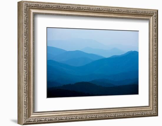 Blue Mountains, Blue Ridge Parkway, Virginia-Paul Souders-Framed Photographic Print