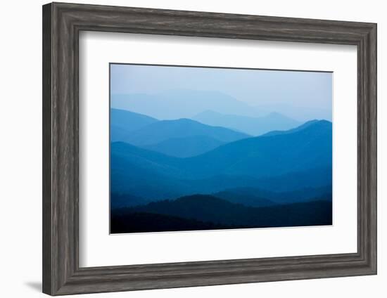 Blue Mountains, Blue Ridge Parkway, Virginia-Paul Souders-Framed Photographic Print