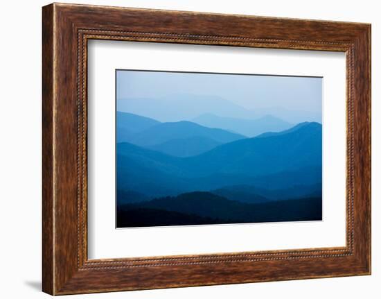 Blue Mountains, Blue Ridge Parkway, Virginia-Paul Souders-Framed Photographic Print