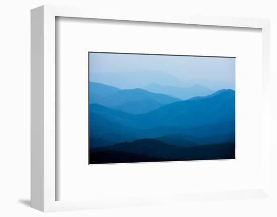 Blue Mountains, Blue Ridge Parkway, Virginia-Paul Souders-Framed Photographic Print