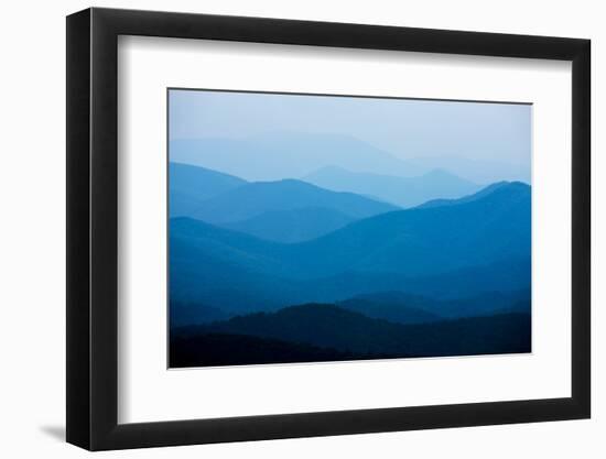 Blue Mountains, Blue Ridge Parkway, Virginia-Paul Souders-Framed Photographic Print