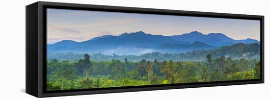 Blue Mountains, Portland Parish, Jamaica, Caribbean-Doug Pearson-Framed Premier Image Canvas