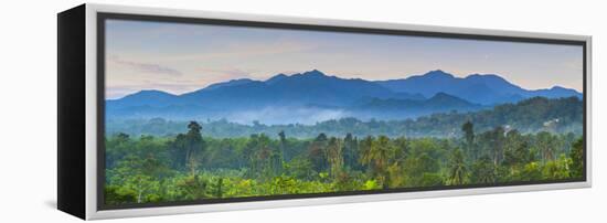 Blue Mountains, Portland Parish, Jamaica, Caribbean-Doug Pearson-Framed Premier Image Canvas