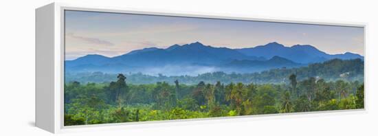 Blue Mountains, Portland Parish, Jamaica, Caribbean-Doug Pearson-Framed Premier Image Canvas