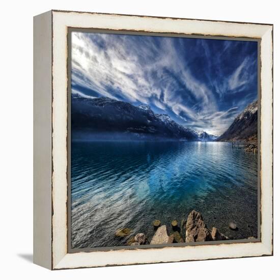 Blue Mountains-Philippe Sainte-Laudy-Framed Premier Image Canvas