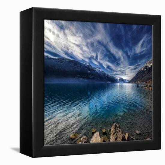 Blue Mountains-Philippe Sainte-Laudy-Framed Premier Image Canvas