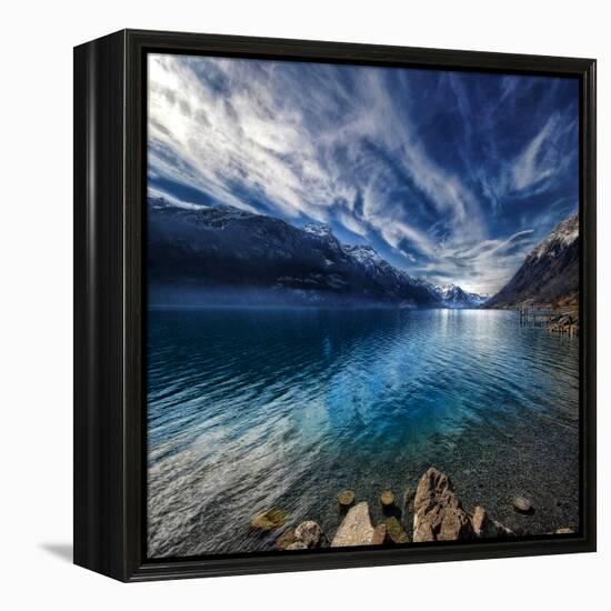 Blue Mountains-Philippe Sainte-Laudy-Framed Premier Image Canvas