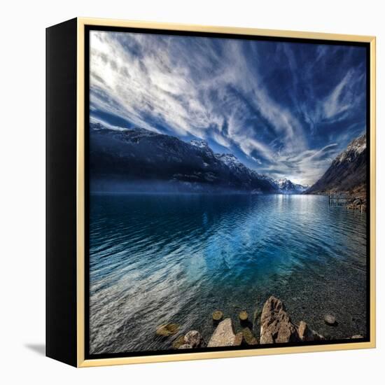 Blue Mountains-Philippe Sainte-Laudy-Framed Premier Image Canvas