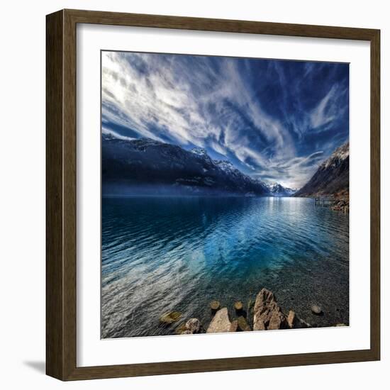 Blue Mountains-Philippe Sainte-Laudy-Framed Premium Photographic Print