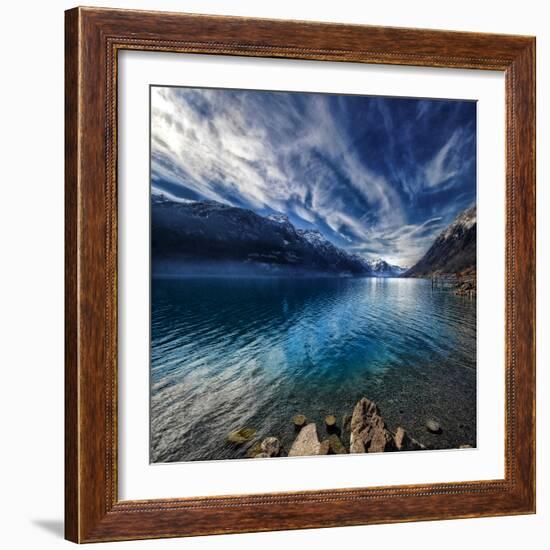 Blue Mountains-Philippe Sainte-Laudy-Framed Premium Photographic Print