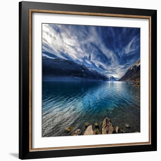 Blue Mountains-Philippe Sainte-Laudy-Framed Premium Photographic Print