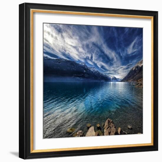Blue Mountains-Philippe Sainte-Laudy-Framed Premium Photographic Print