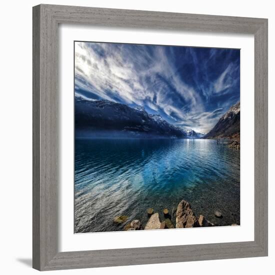 Blue Mountains-Philippe Sainte-Laudy-Framed Photographic Print