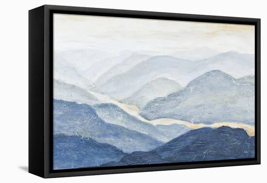 Blue Mountains-Patricia Pinto-Framed Stretched Canvas