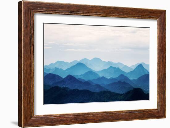 Blue Mountains-PhotoINC Studio-Framed Art Print