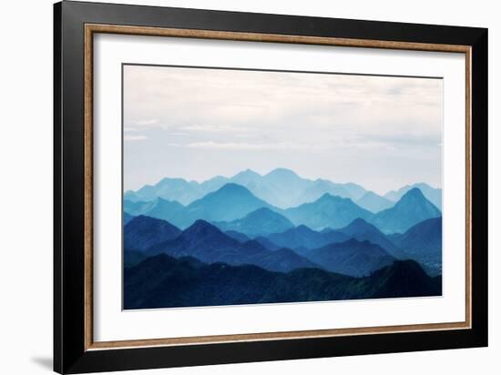 Blue Mountains-PhotoINC Studio-Framed Art Print
