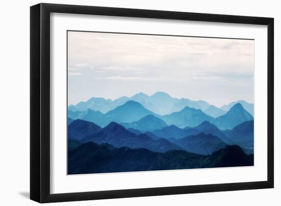 Blue Mountains-PhotoINC Studio-Framed Art Print