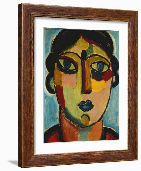 Blue Mouth-Alexej Von Jawlensky-Framed Giclee Print