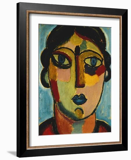 Blue Mouth-Alexej Von Jawlensky-Framed Giclee Print