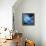 Blue Nebula-null-Framed Stretched Canvas displayed on a wall