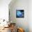 Blue Nebula-null-Framed Stretched Canvas displayed on a wall