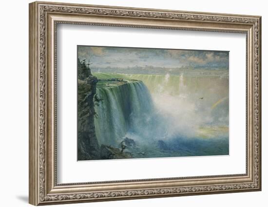 Blue Niagara, c.1884-George Inness-Framed Art Print