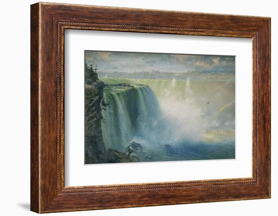 Blue Niagara, c.1884-George Inness-Framed Art Print