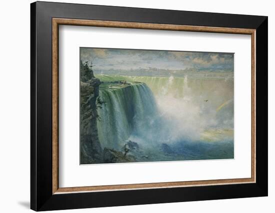 Blue Niagara, c.1884-George Inness-Framed Art Print