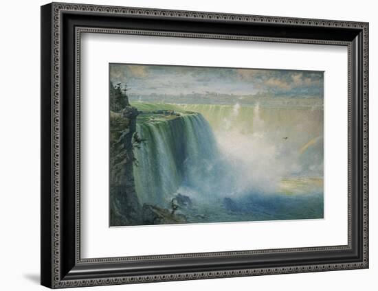 Blue Niagara, c.1884-George Inness-Framed Art Print