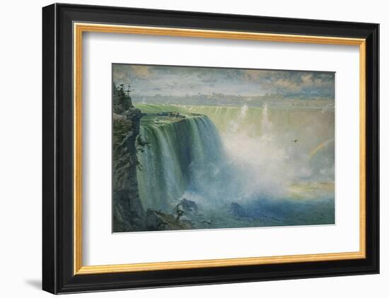 Blue Niagara, c.1884-George Inness-Framed Art Print